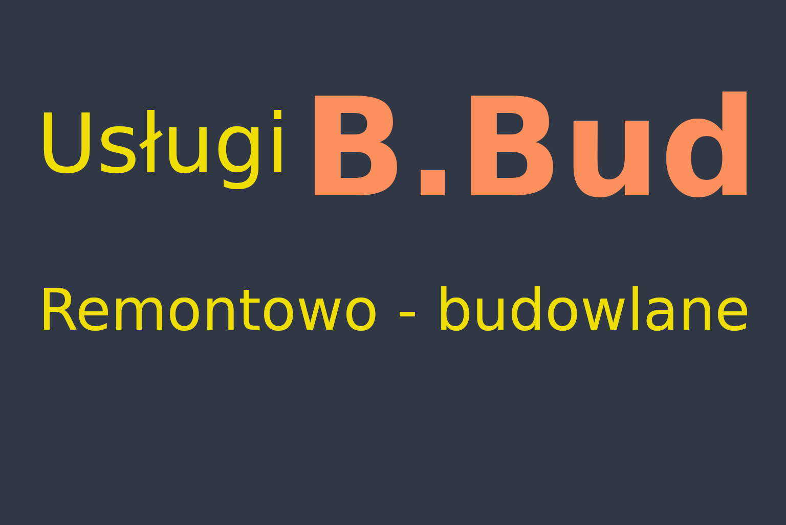 Usługi B-bud